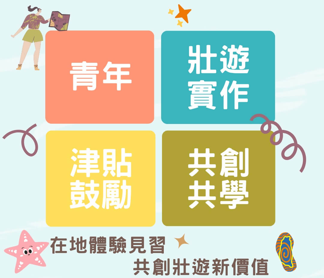 壯遊點見習專案熱烈報名中